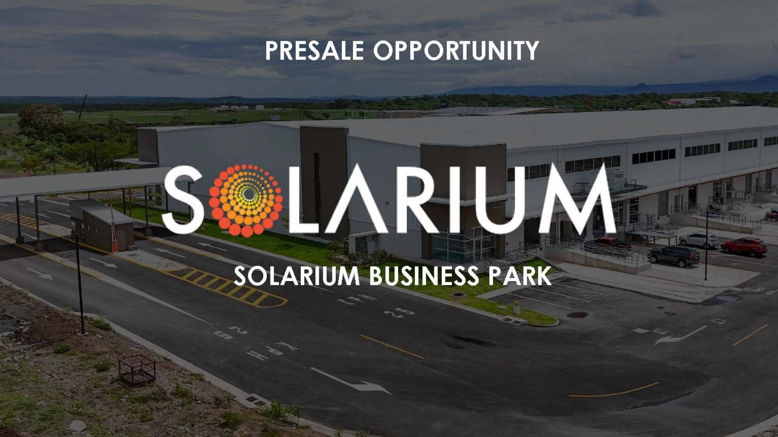 Solarium Business Park – Modern Industrial & Commercial Units (Presale Opportunity)